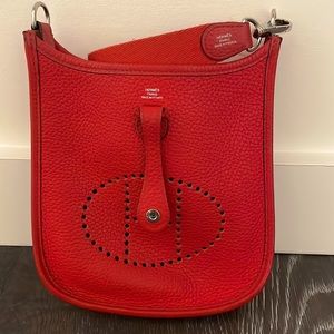 Hermes Mini Evelyne cross body bag